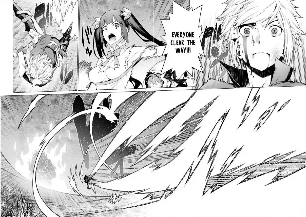 Dungeon ni Deai o Motomeru no wa Machigatte Iru Darou ka Ch. 84 The Hero's Strike