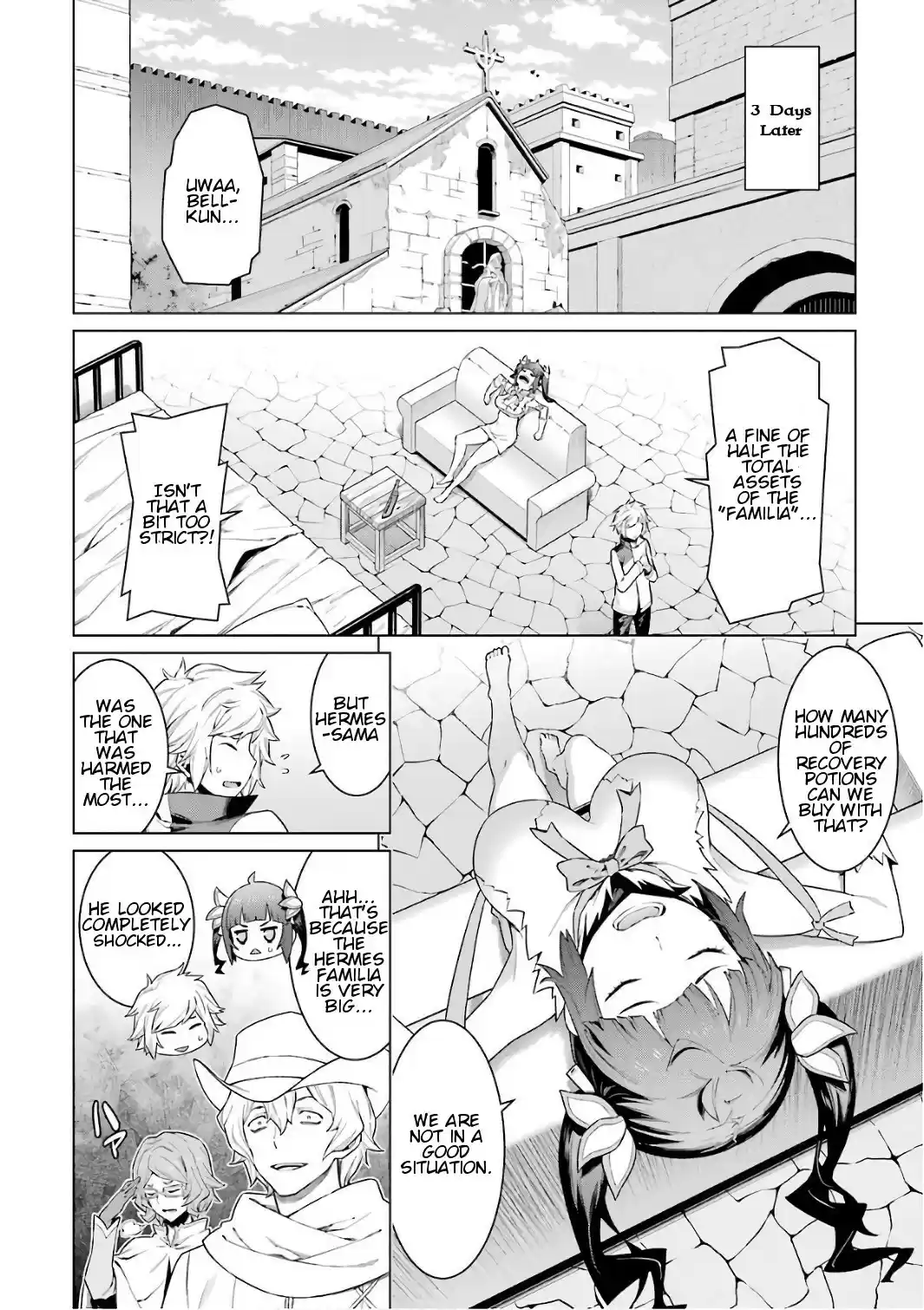 Dungeon ni Deai o Motomeru no wa Machigatte Iru Darou ka Ch. 85 Delight
