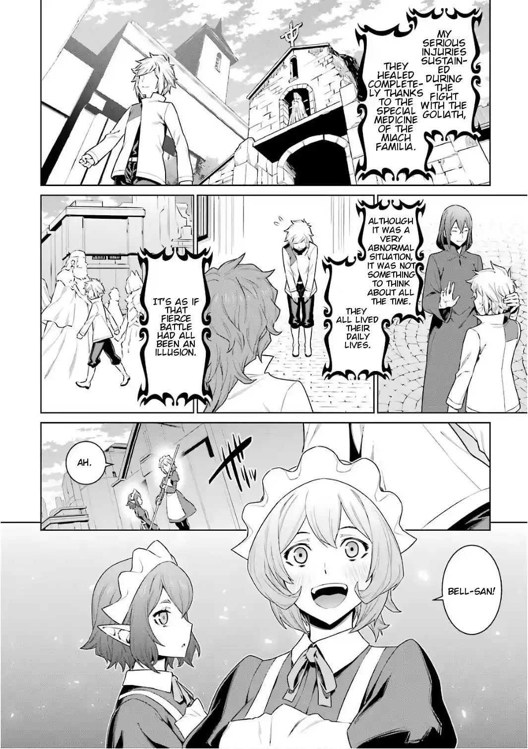 Dungeon ni Deai o Motomeru no wa Machigatte Iru Darou ka Ch. 85 Delight