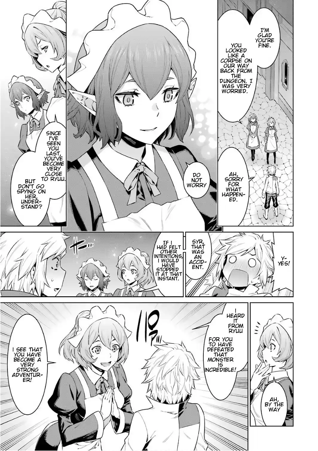 Dungeon ni Deai o Motomeru no wa Machigatte Iru Darou ka Ch. 85 Delight