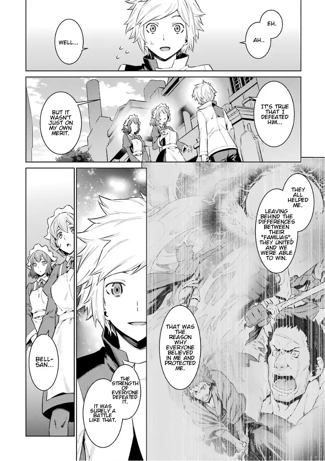 Dungeon ni Deai o Motomeru no wa Machigatte Iru Darou ka Ch. 85 Delight