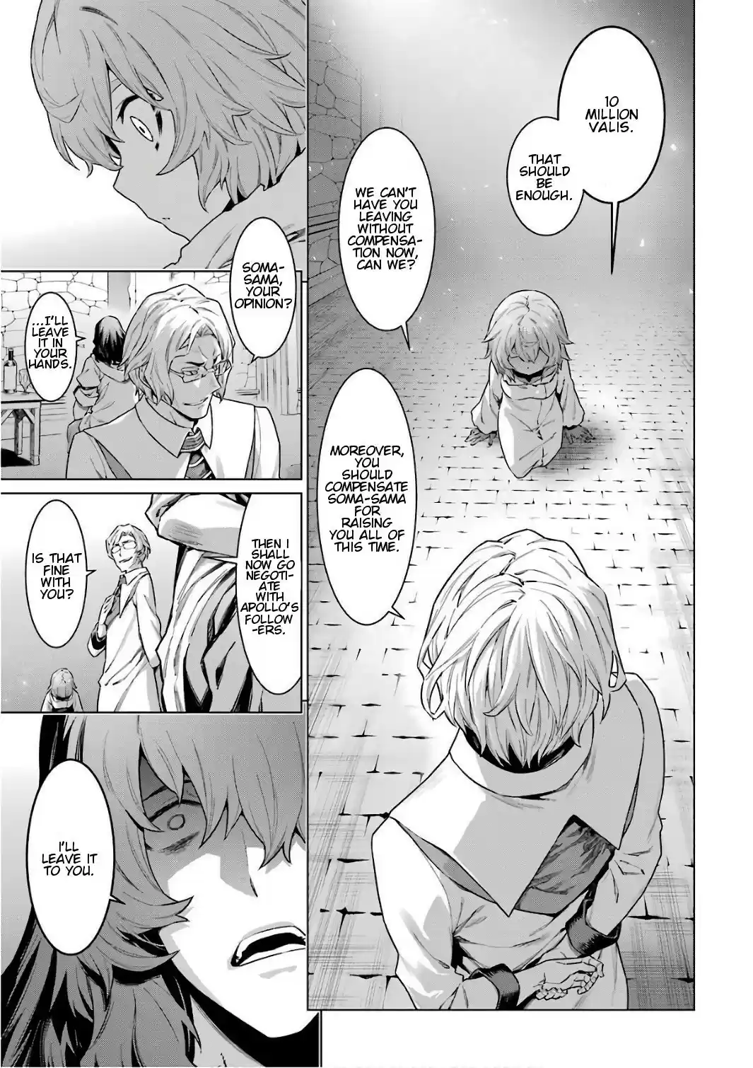 Dungeon ni Deai o Motomeru no wa Machigatte Iru Darou ka Ch. 86 Conflict