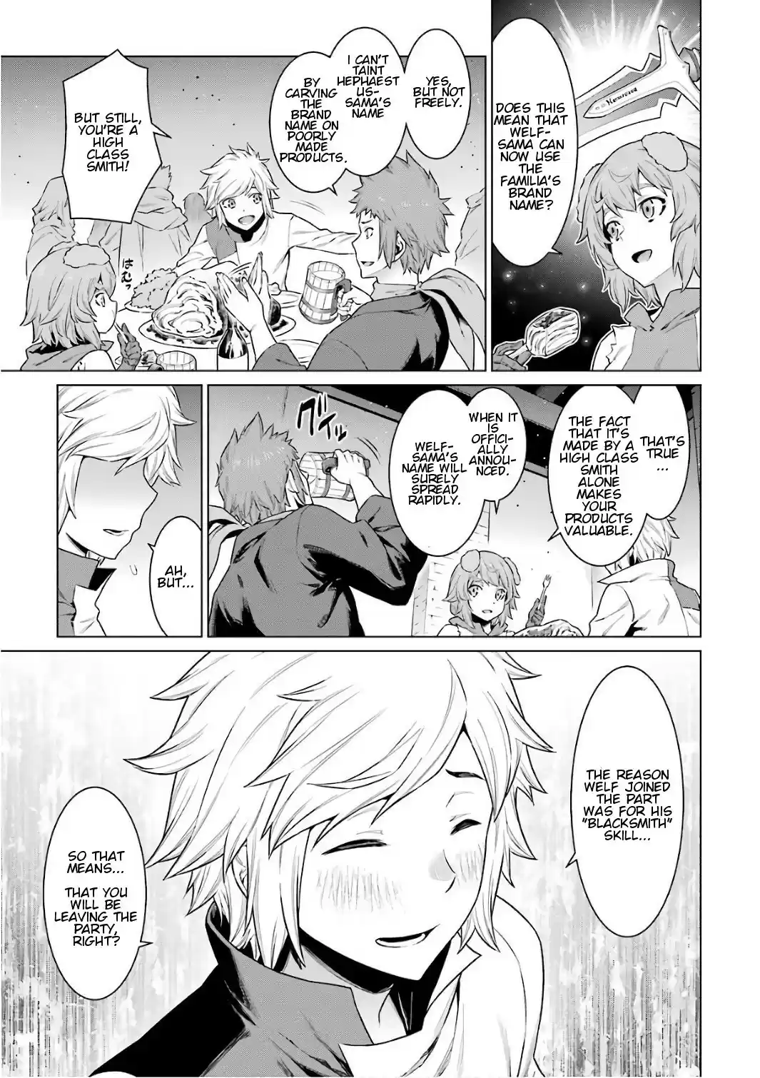 Dungeon ni Deai o Motomeru no wa Machigatte Iru Darou ka Ch. 86 Conflict