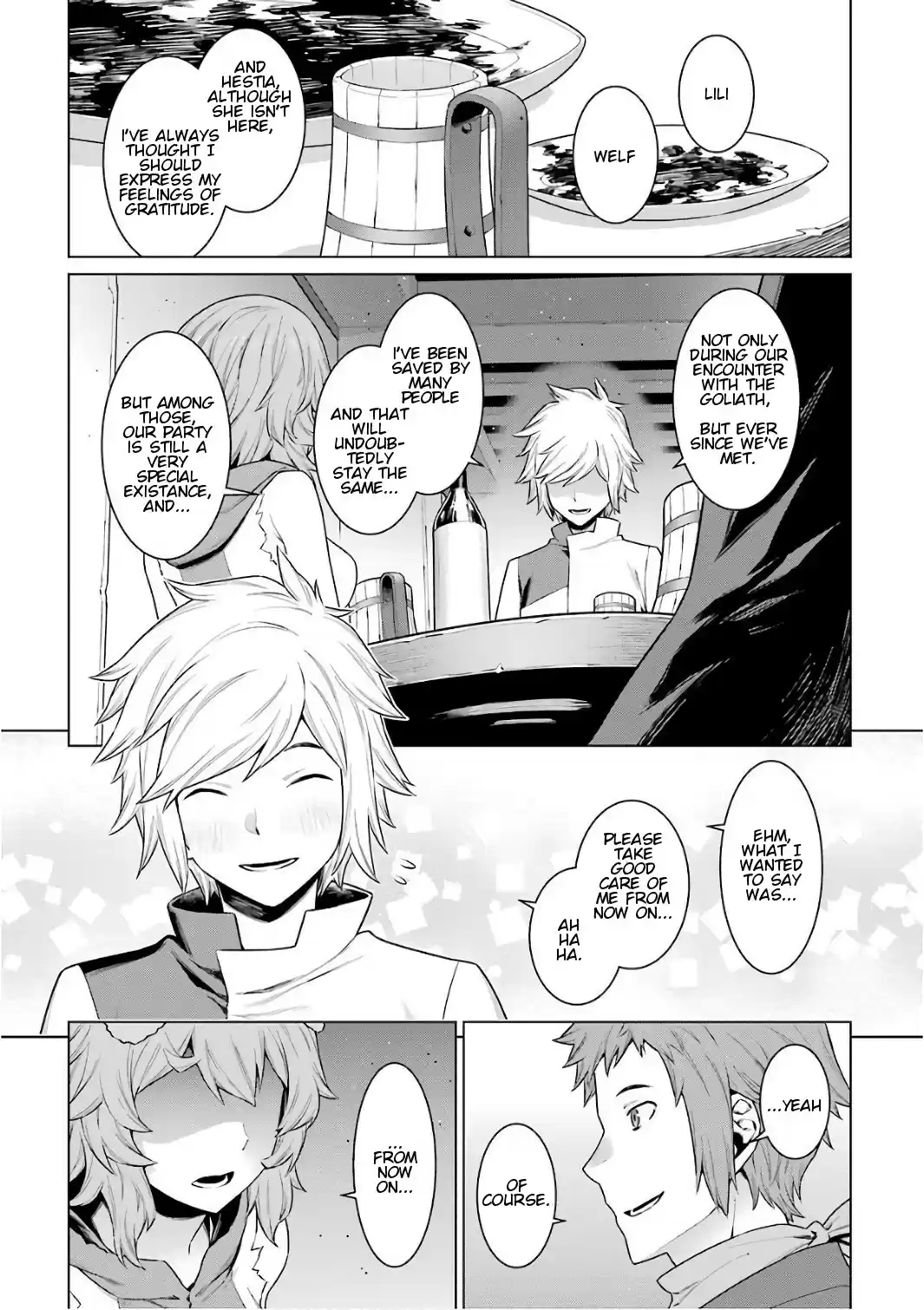 Dungeon ni Deai o Motomeru no wa Machigatte Iru Darou ka Ch. 86 Conflict