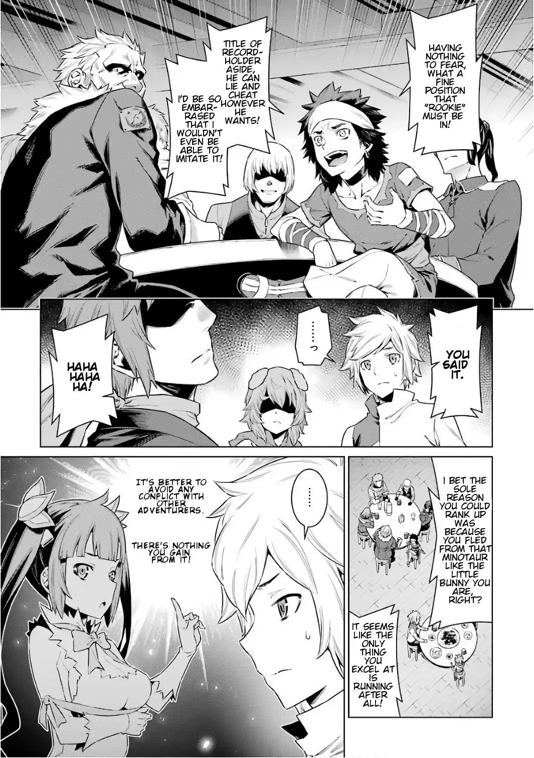 Dungeon ni Deai o Motomeru no wa Machigatte Iru Darou ka Ch. 86 Conflict
