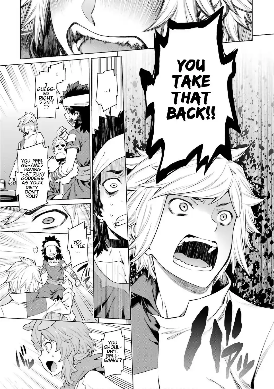 Dungeon ni Deai o Motomeru no wa Machigatte Iru Darou ka Ch. 86 Conflict