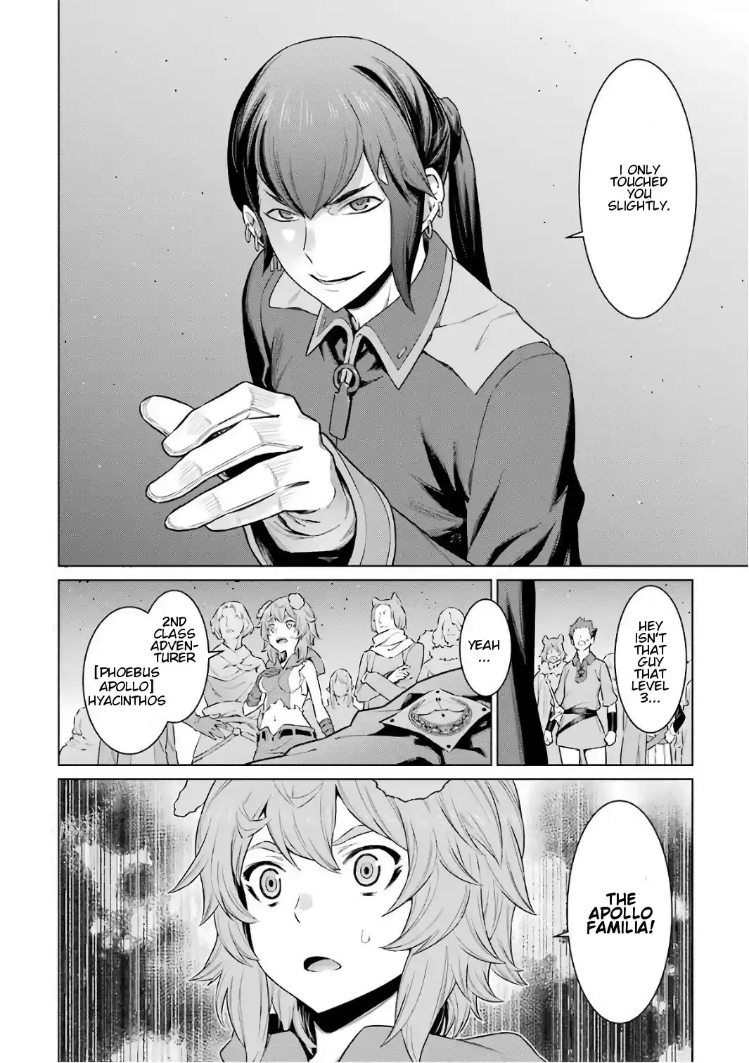 Dungeon ni Deai o Motomeru no wa Machigatte Iru Darou ka Ch. 86 Conflict