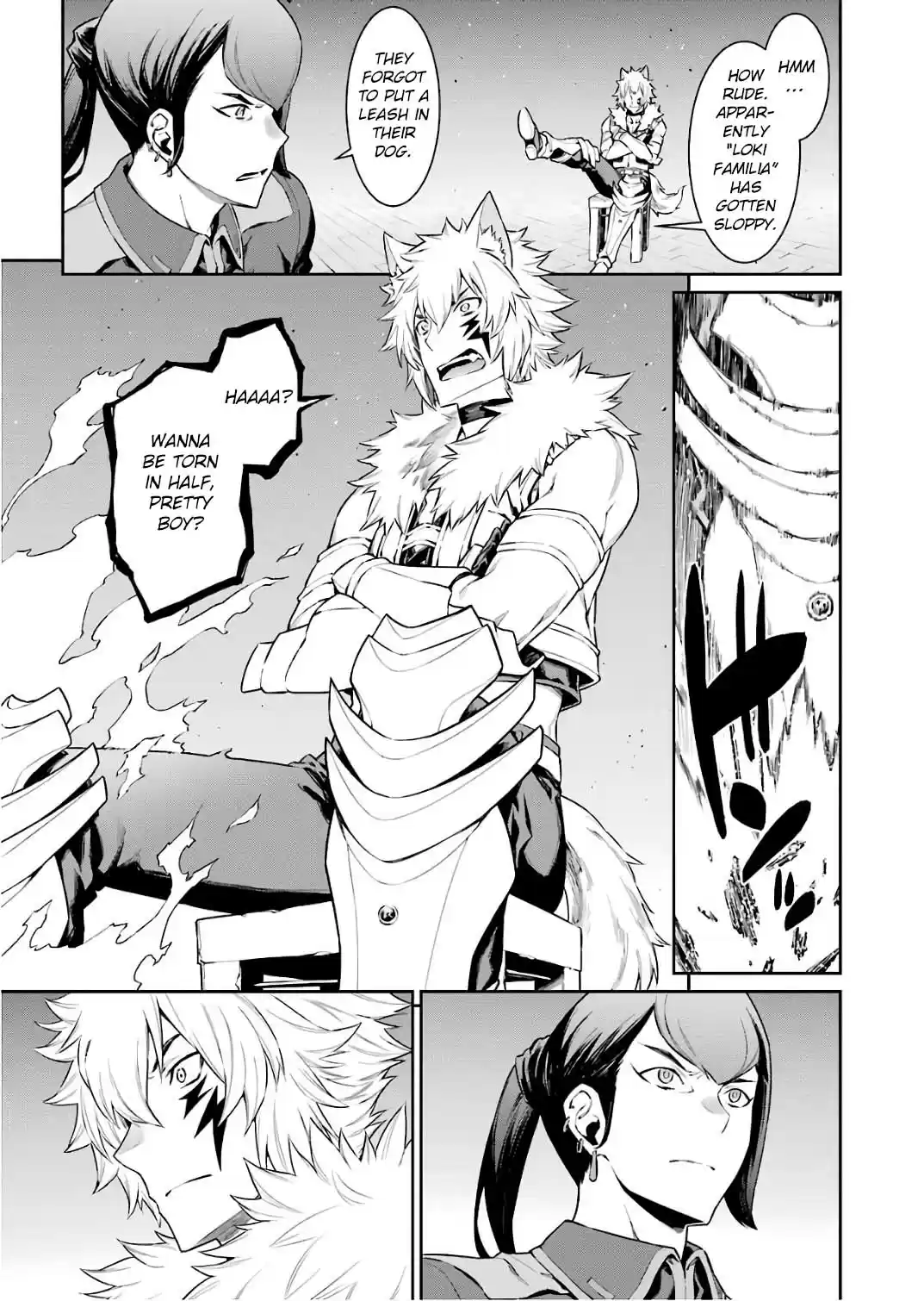 Dungeon ni Deai o Motomeru no wa Machigatte Iru Darou ka Ch. 87 The Invitation