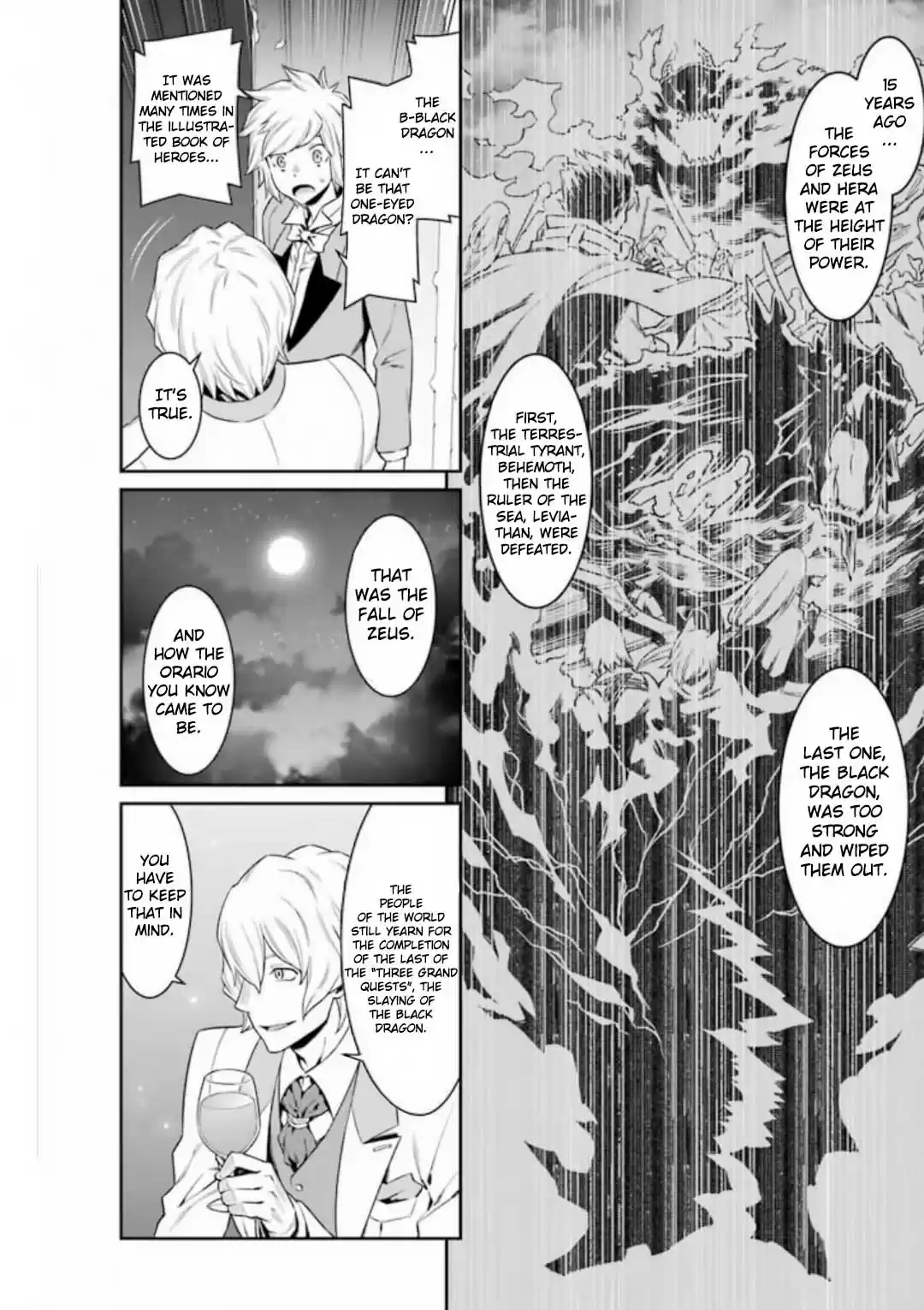 Dungeon ni Deai o Motomeru no wa Machigatte Iru Darou ka Ch. 89 Shall we dance?