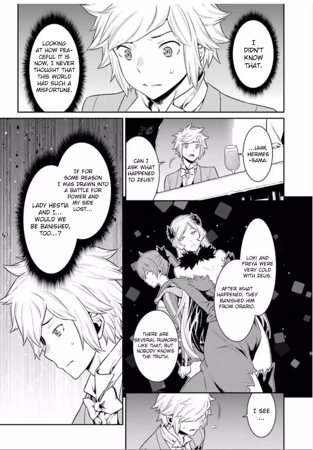 Dungeon ni Deai o Motomeru no wa Machigatte Iru Darou ka Ch. 89 Shall we dance?