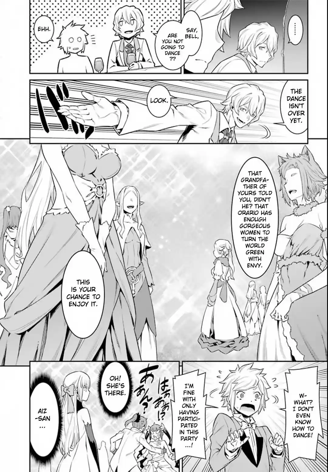 Dungeon ni Deai o Motomeru no wa Machigatte Iru Darou ka Ch. 89 Shall we dance?