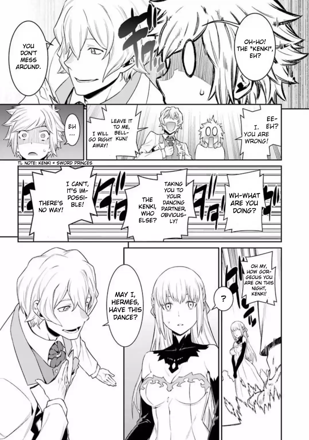 Dungeon ni Deai o Motomeru no wa Machigatte Iru Darou ka Ch. 89 Shall we dance?