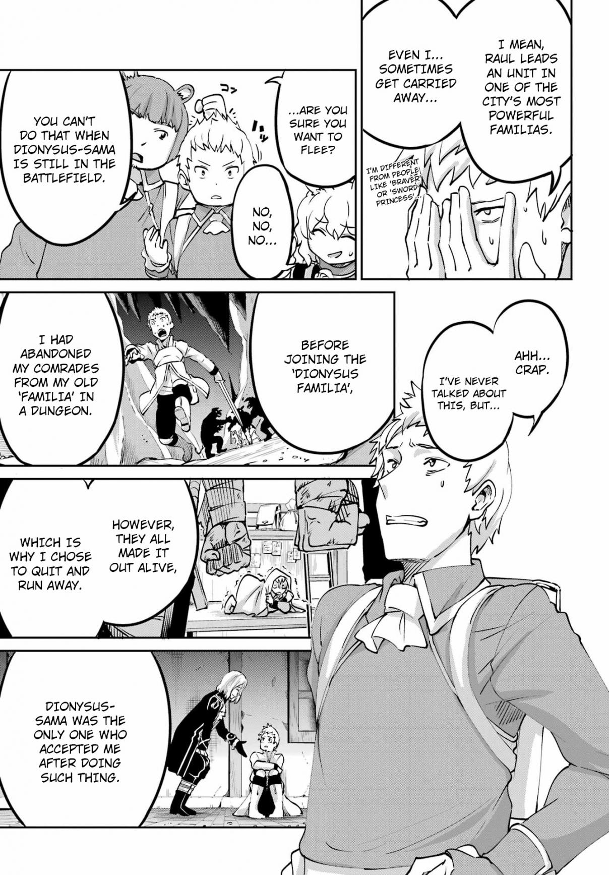 Dungeon ni Deai o Motomeru no wa Machigatte Iru Darou ka Gaiden - Sword Oratoria 107