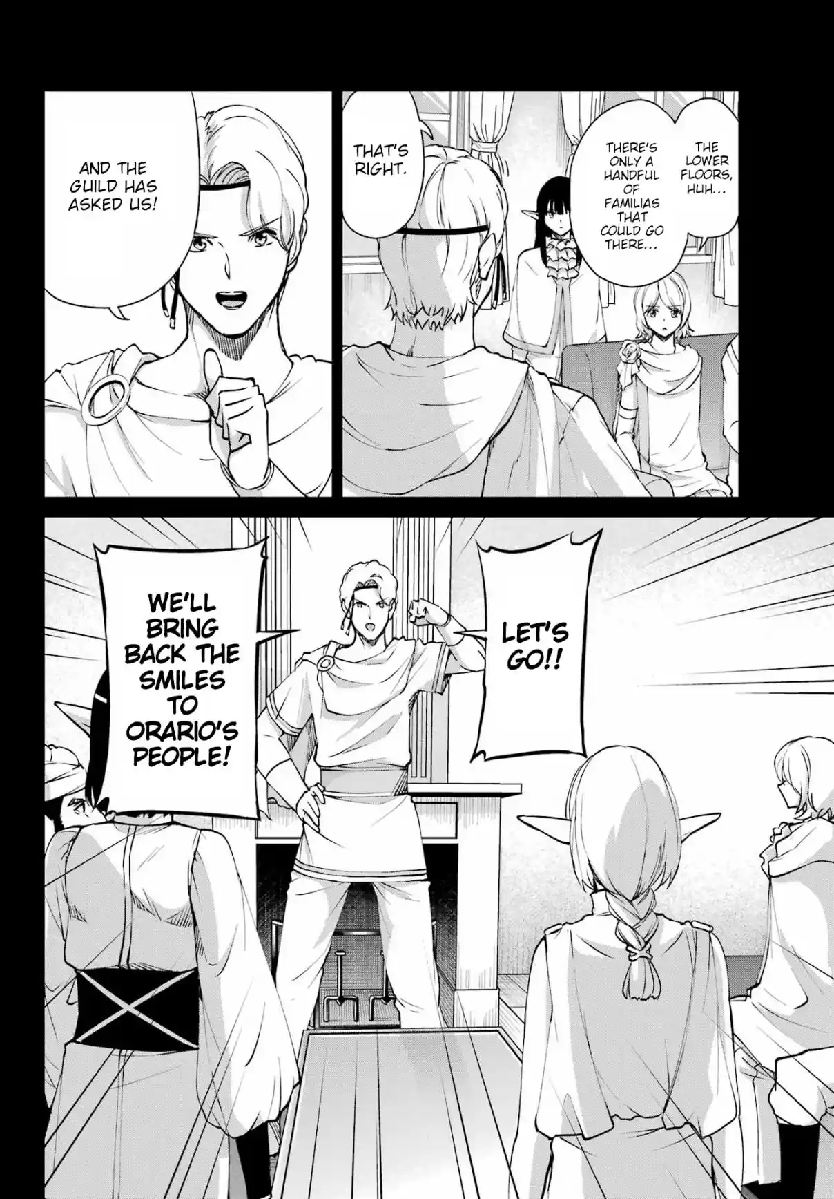 Dungeon ni Deai o Motomeru no wa Machigatte Iru Darou ka Gaiden - Sword Oratoria 124