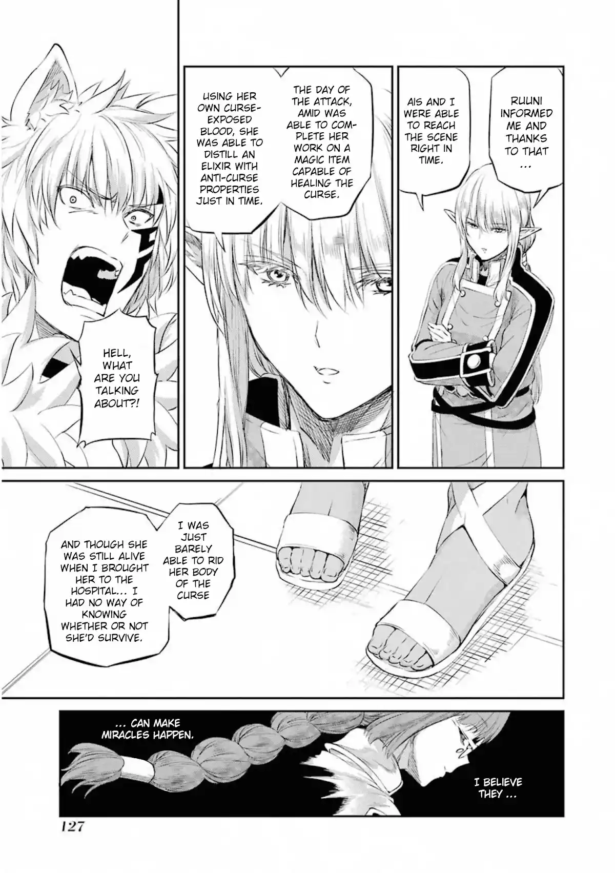 Dungeon Ni Deai O Motomeru No Wa Machigatte Iru Darou Ka Gaiden - Sword Oratoria Chapter 77