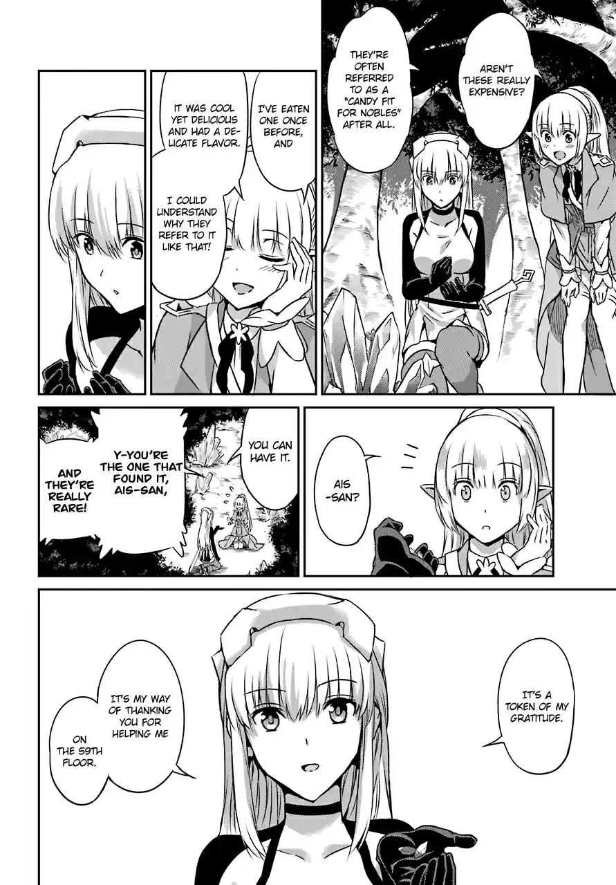 Dungeon ni Deai o Motomeru no wa Machigatte Iru Darou ka Gaiden Sword Oratoria Vol. 11 Ch. 41 Rest Time