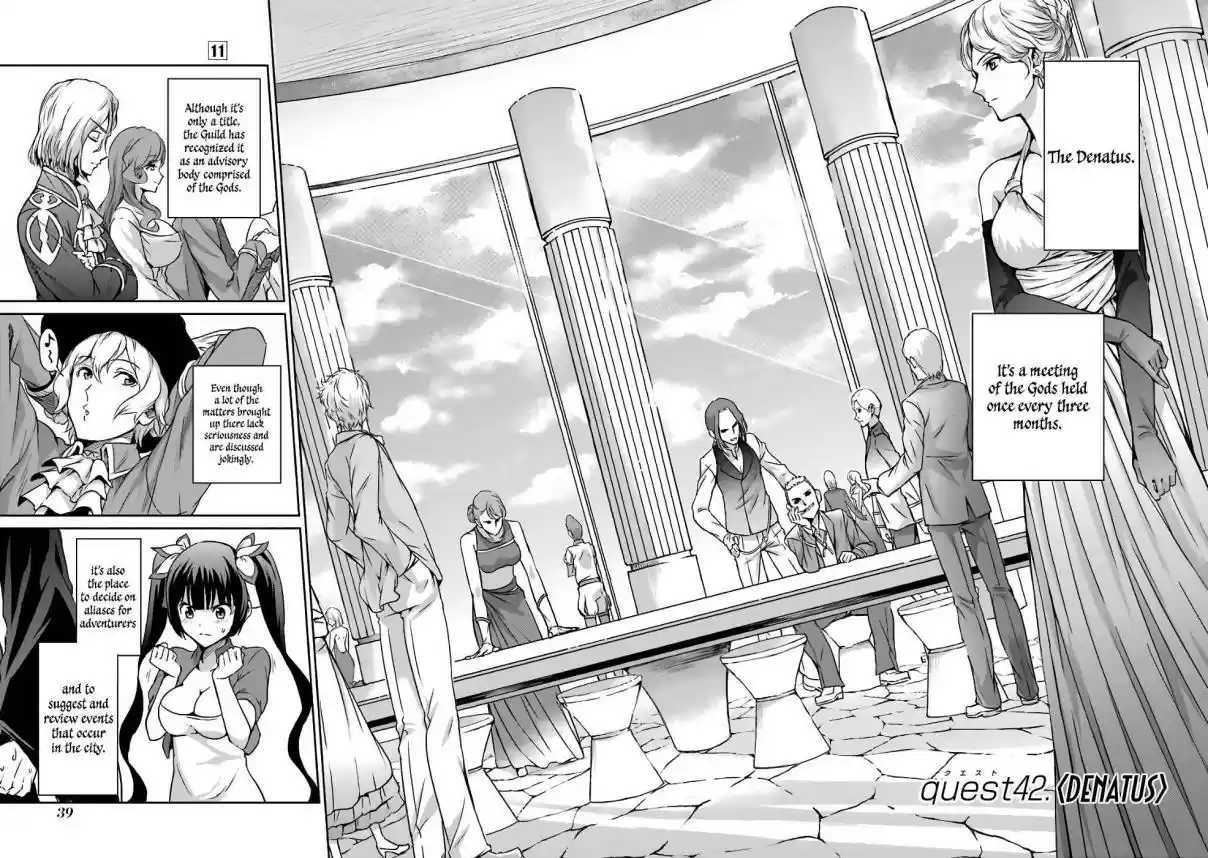 Dungeon ni Deai o Motomeru no wa Machigatte Iru Darou ka Gaiden Sword Oratoria Vol. 11 Ch. 42 Denatus