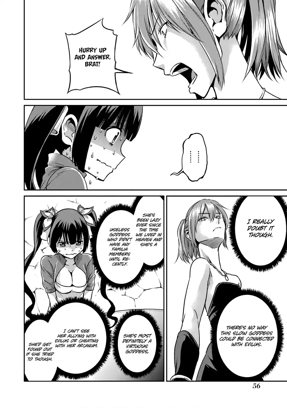 Dungeon ni Deai o Motomeru no wa Machigatte Iru Darou ka Gaiden Sword Oratoria Vol. 11 Ch. 42 Denatus