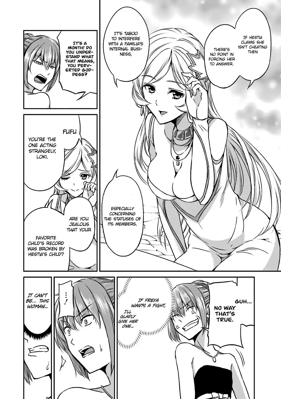 Dungeon ni Deai o Motomeru no wa Machigatte Iru Darou ka Gaiden Sword Oratoria Vol. 11 Ch. 42 Denatus