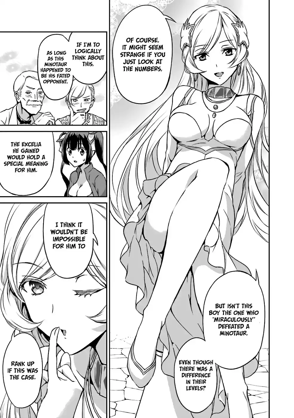 Dungeon ni Deai o Motomeru no wa Machigatte Iru Darou ka Gaiden Sword Oratoria Vol. 11 Ch. 42 Denatus