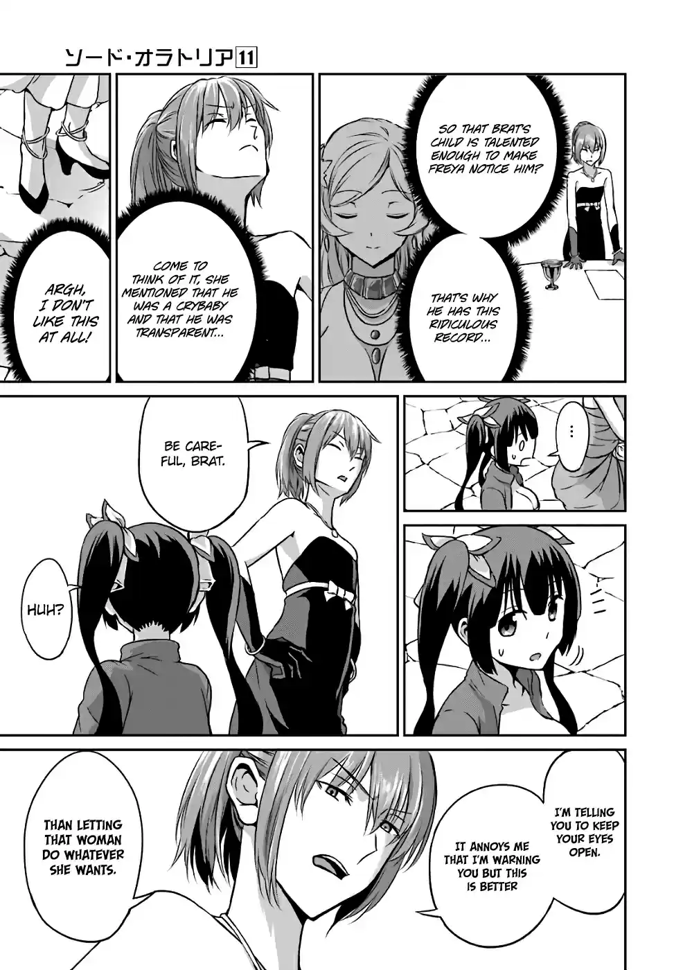 Dungeon ni Deai o Motomeru no wa Machigatte Iru Darou ka Gaiden Sword Oratoria Vol. 11 Ch. 42 Denatus