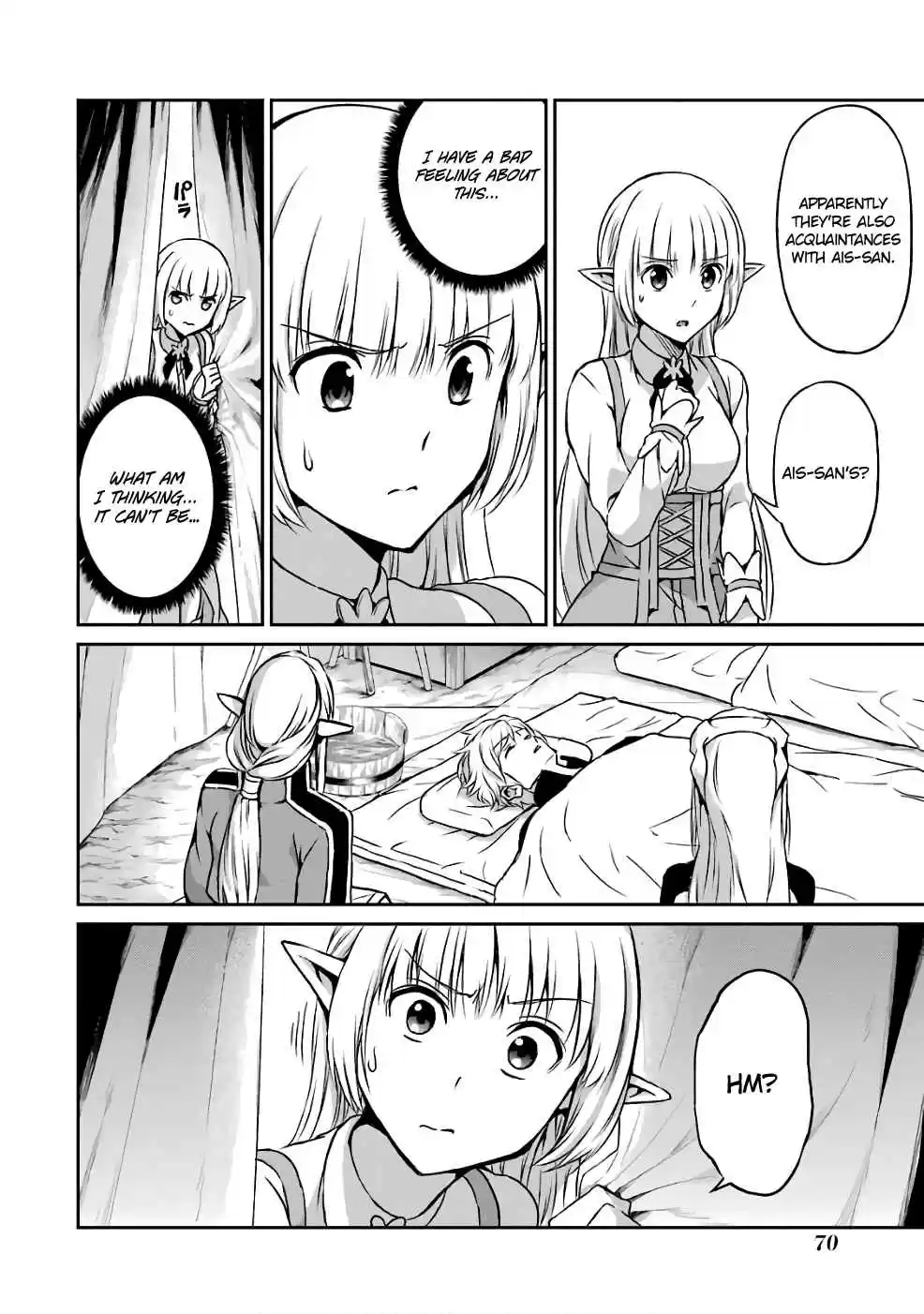 Dungeon ni Deai o Motomeru no wa Machigatte Iru Darou ka Gaiden Sword Oratoria Vol. 11 Ch. 42 Denatus