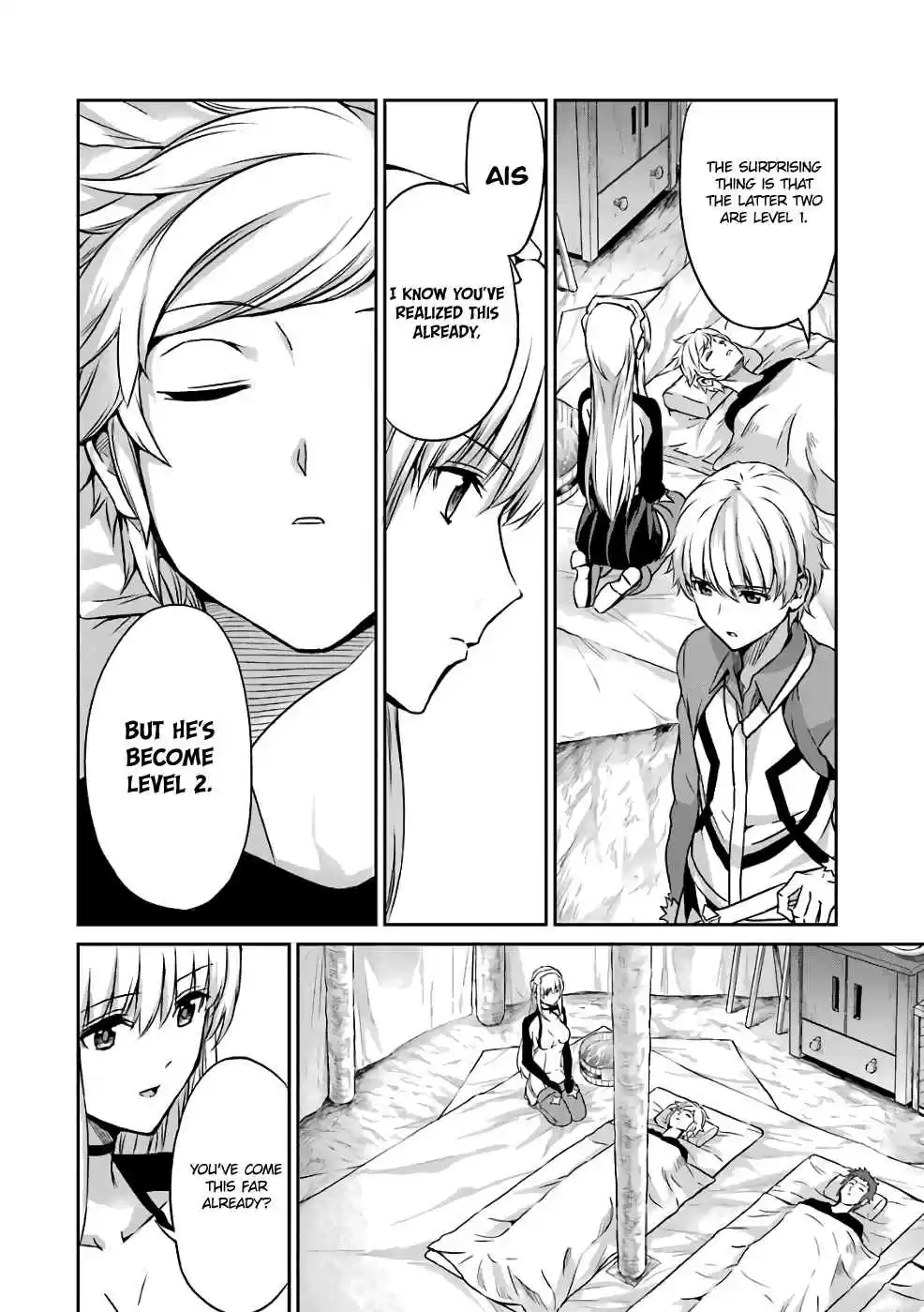 Dungeon ni Deai o Motomeru no wa Machigatte Iru Darou ka Gaiden Sword Oratoria Vol. 11 Ch. 43 Healthy Day