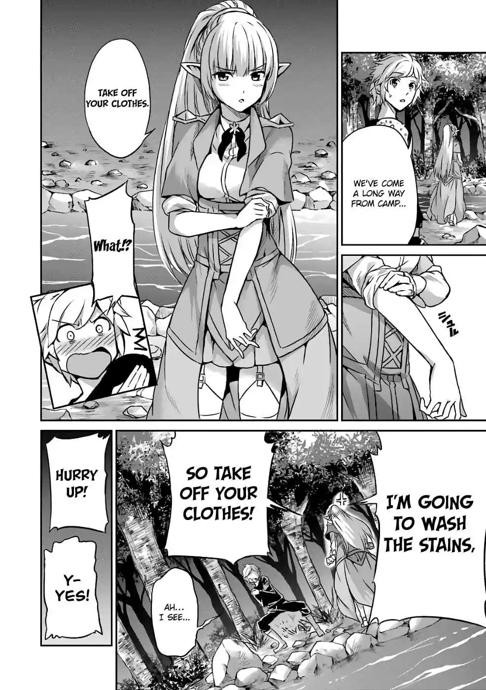 Dungeon ni Deai o Motomeru no wa Machigatte Iru Darou ka Gaiden Sword Oratoria Vol. 11 Ch. 43 Healthy Day