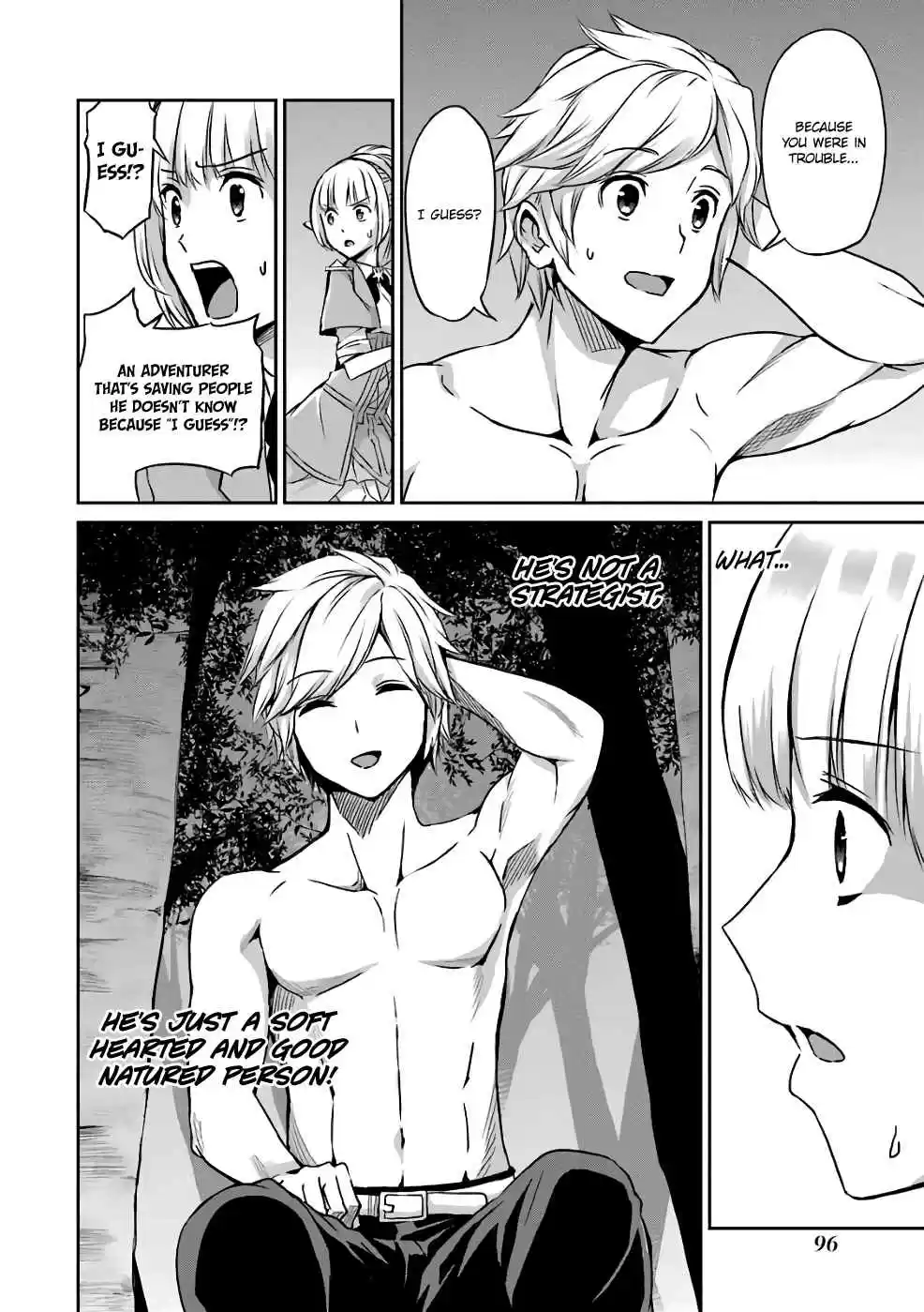Dungeon ni Deai o Motomeru no wa Machigatte Iru Darou ka Gaiden Sword Oratoria Vol. 11 Ch. 43 Healthy Day