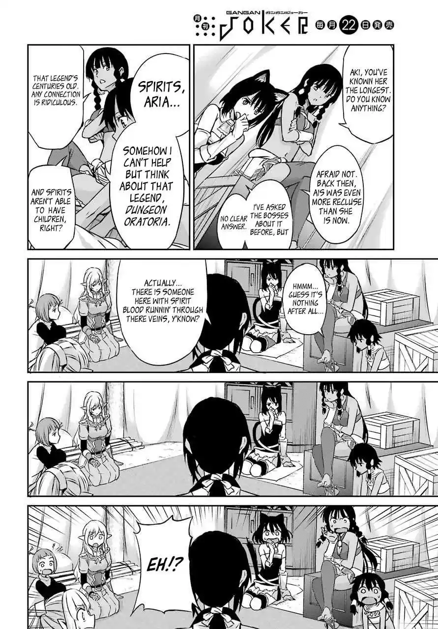 Dungeon ni Deai o Motomeru no wa Machigatte Iru Darou ka Gaiden Sword Oratoria Vol. 11 Ch. 44 Visitor