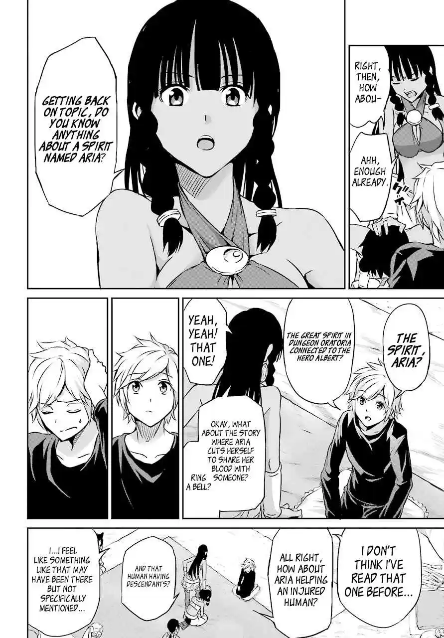 Dungeon ni Deai o Motomeru no wa Machigatte Iru Darou ka Gaiden Sword Oratoria Vol. 11 Ch. 44 Visitor