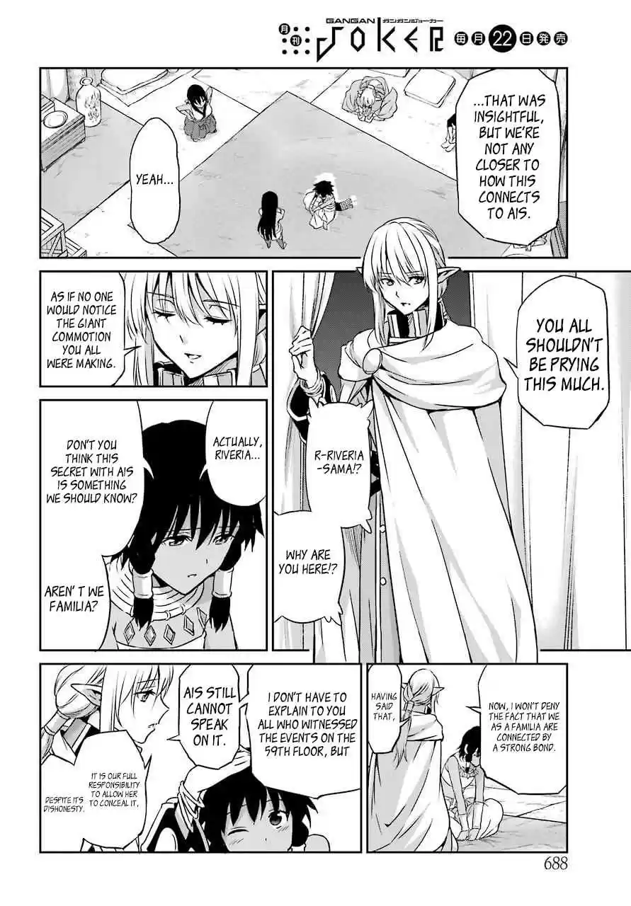 Dungeon ni Deai o Motomeru no wa Machigatte Iru Darou ka Gaiden Sword Oratoria Vol. 11 Ch. 44 Visitor