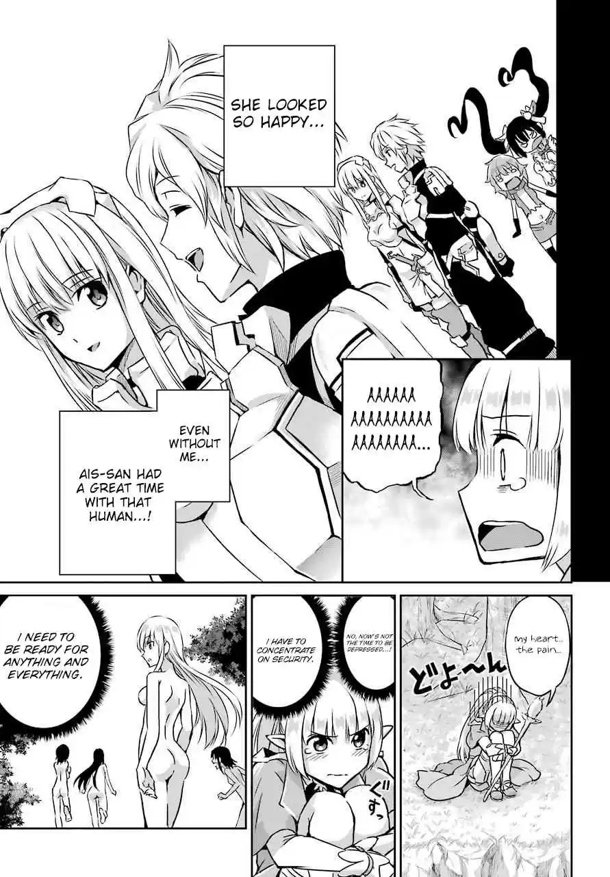Dungeon ni Deai o Motomeru no wa Machigatte Iru Darou ka Gaiden Sword Oratoria Vol. 11 Ch. 45 Bath Time