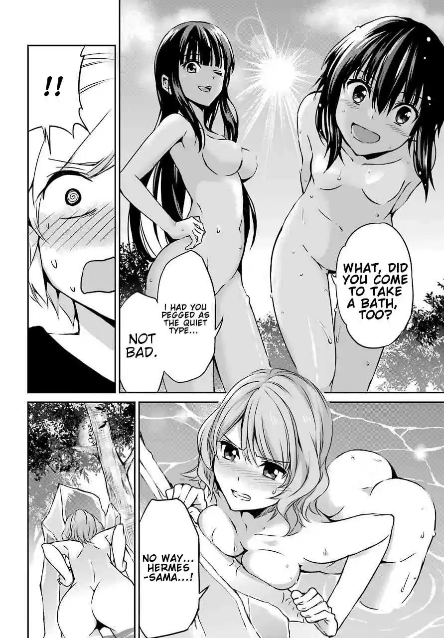 Dungeon ni Deai o Motomeru no wa Machigatte Iru Darou ka Gaiden Sword Oratoria Vol. 11 Ch. 45 Bath Time