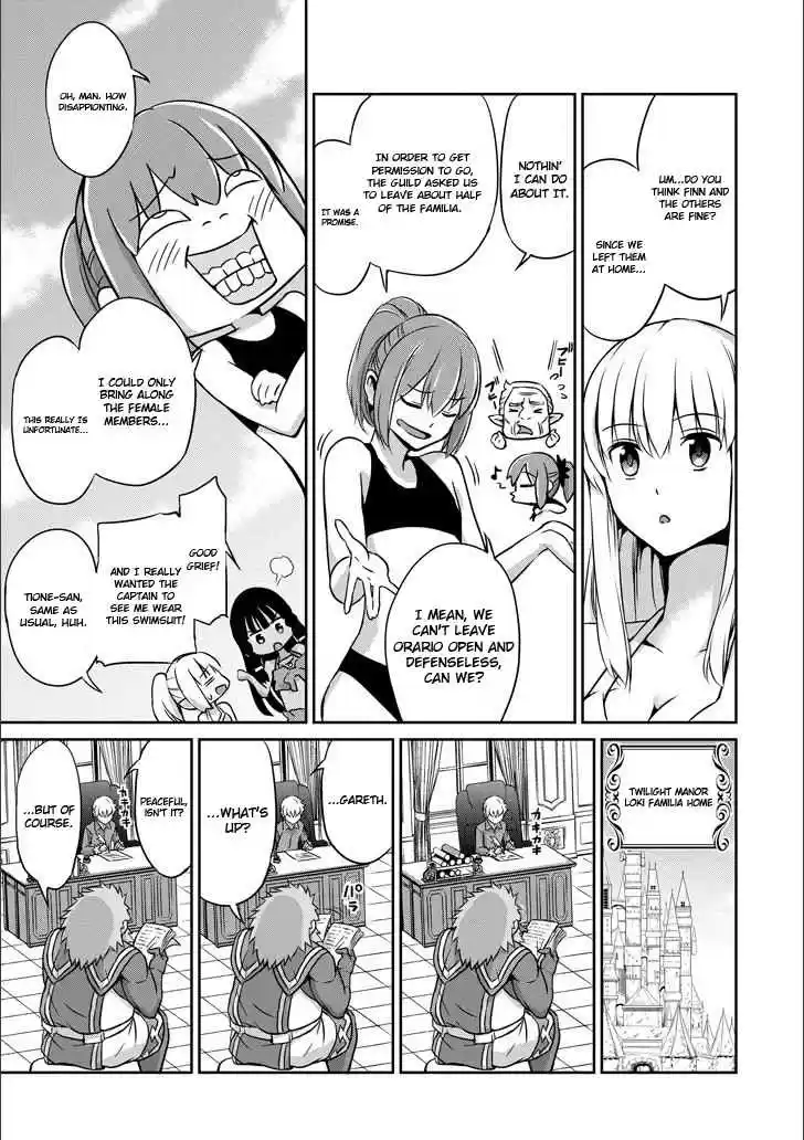 Dungeon ni Deai o Motomeru no wa Machigatte Iru Darou ka Gaiden Sword Oratoria Vol. 12 Ch. 49 Travel Trouble