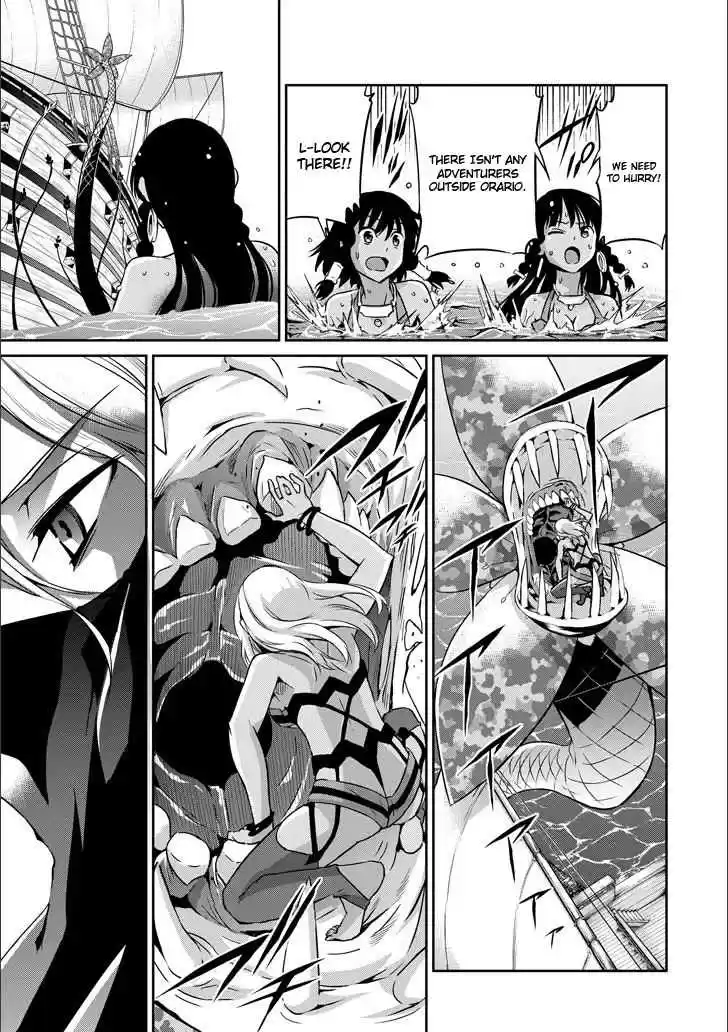 Dungeon ni Deai o Motomeru no wa Machigatte Iru Darou ka Gaiden Sword Oratoria Vol. 12 Ch. 49 Travel Trouble