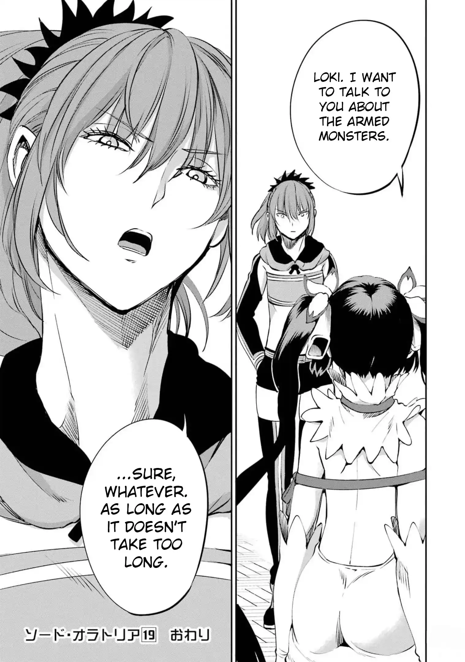 Dungeon Ni Deai O Motomeru No Wa Machigatte Iru Darou Ka Gaiden - Sword Oratoria Vol.19 Chapter 82