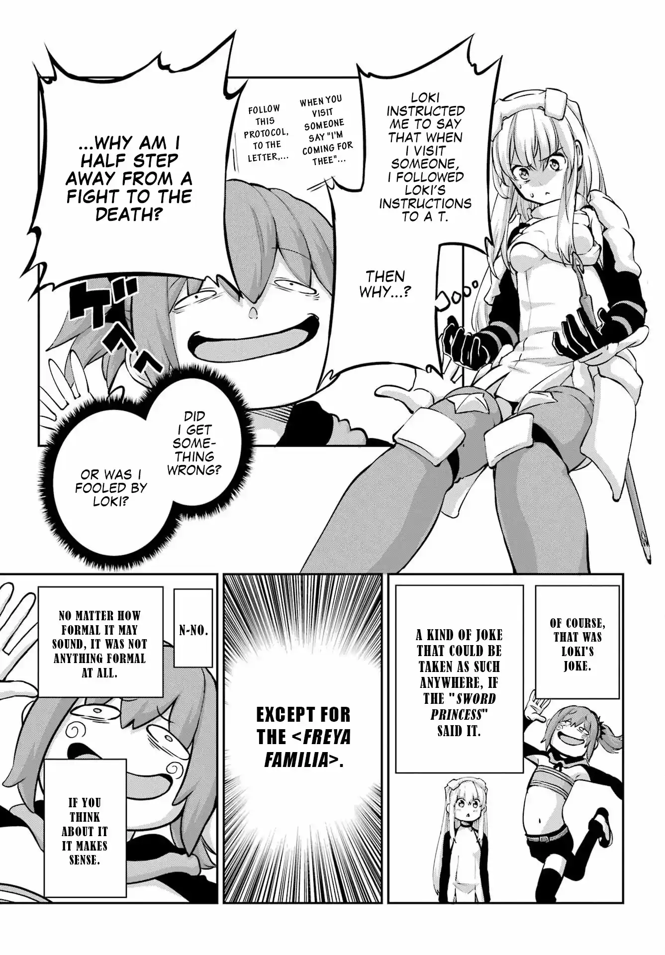 Dungeon Ni Deai O Motomeru No Wa Machigatte Iru Darou Ka Gaiden - Sword Oratoria Vol.23 Chapter 98