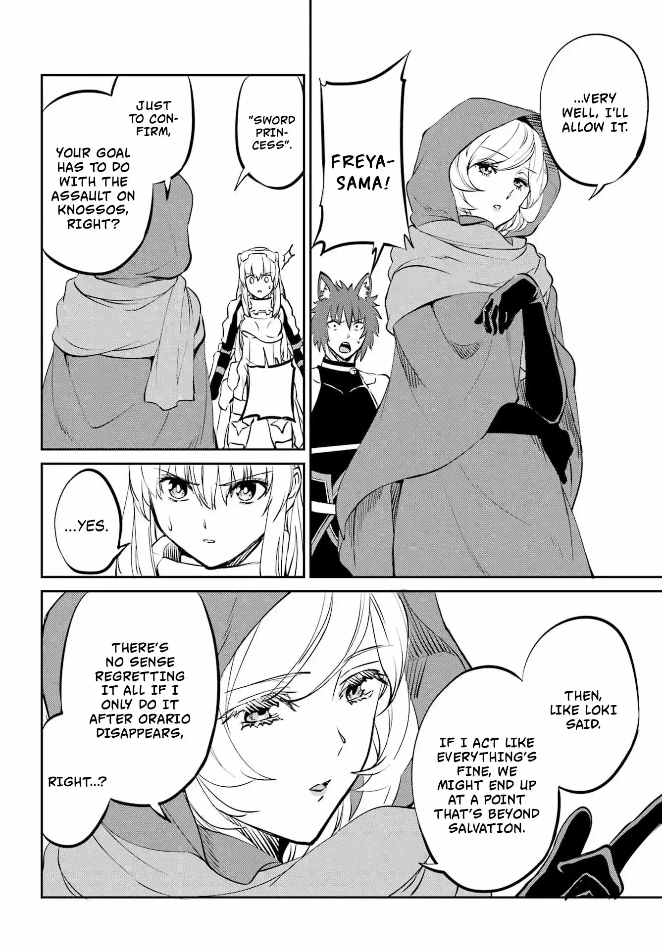 Dungeon Ni Deai O Motomeru No Wa Machigatte Iru Darou Ka Gaiden - Sword Oratoria Vol.23 Chapter 98