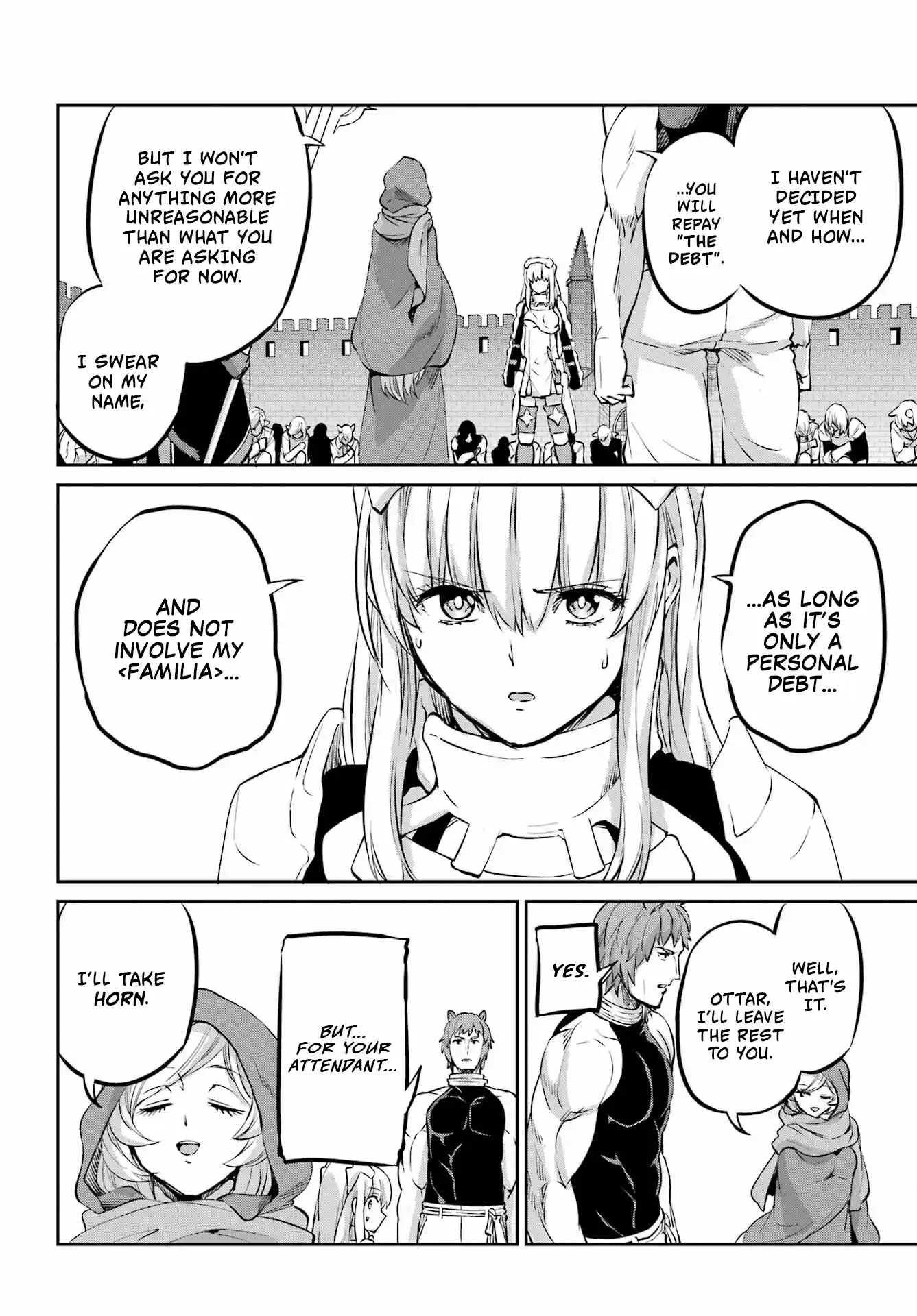 Dungeon Ni Deai O Motomeru No Wa Machigatte Iru Darou Ka Gaiden - Sword Oratoria Vol.23 Chapter 98