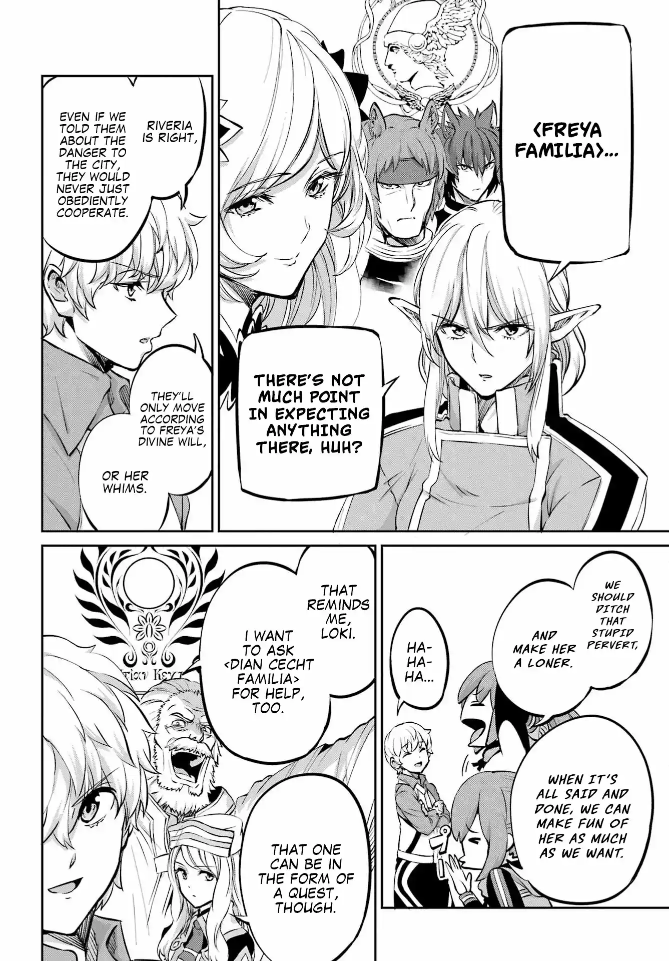 Dungeon Ni Deai O Motomeru No Wa Machigatte Iru Darou Ka Gaiden - Sword Oratoria Vol.23 Chapter 98