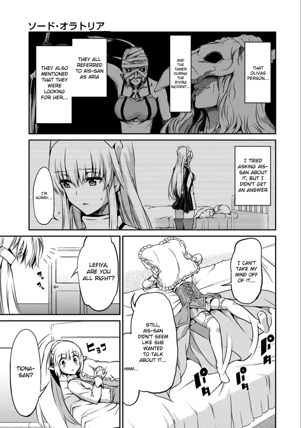 Dungeon ni Deai wo Motomeru no wa Machigatte Iru Darou ka Gaiden - Sword Oratoria Ch.29
