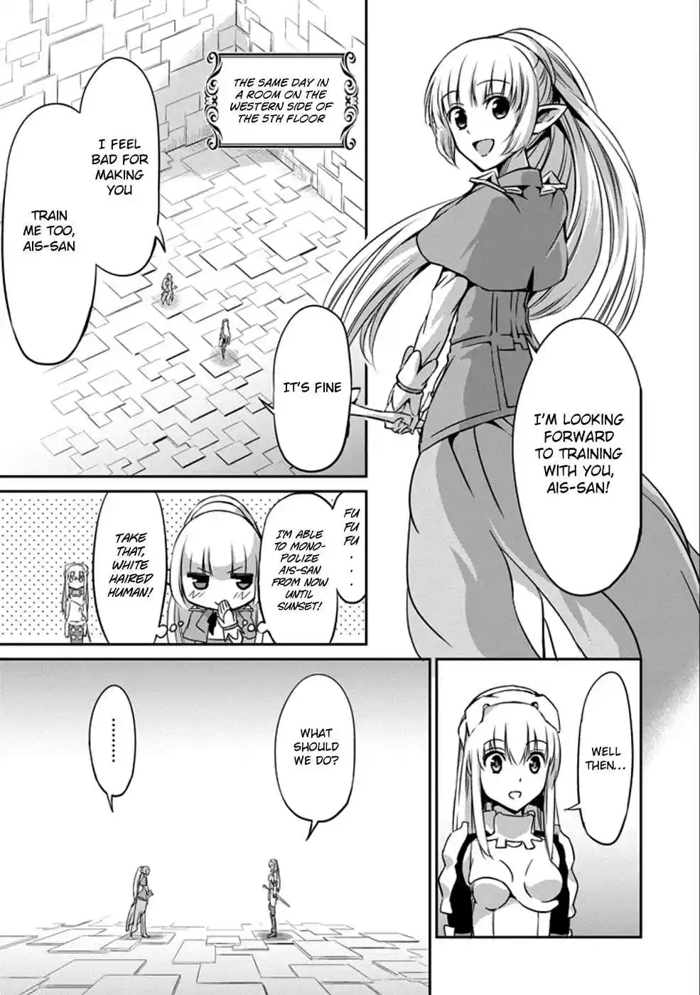 Dungeon ni Deai wo Motomeru no wa Machigatte Iru Darou ka Gaiden - Sword Oratoria Ch.30