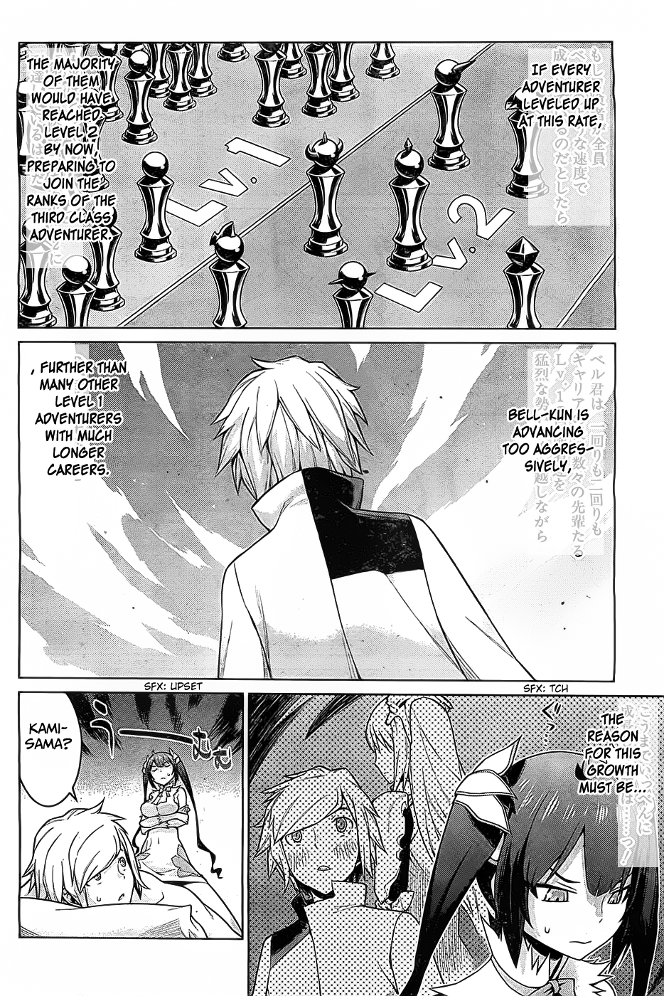 Dungeon ni Deai wo Motomeru no wa Machigatteiru Darou ka Ch.4