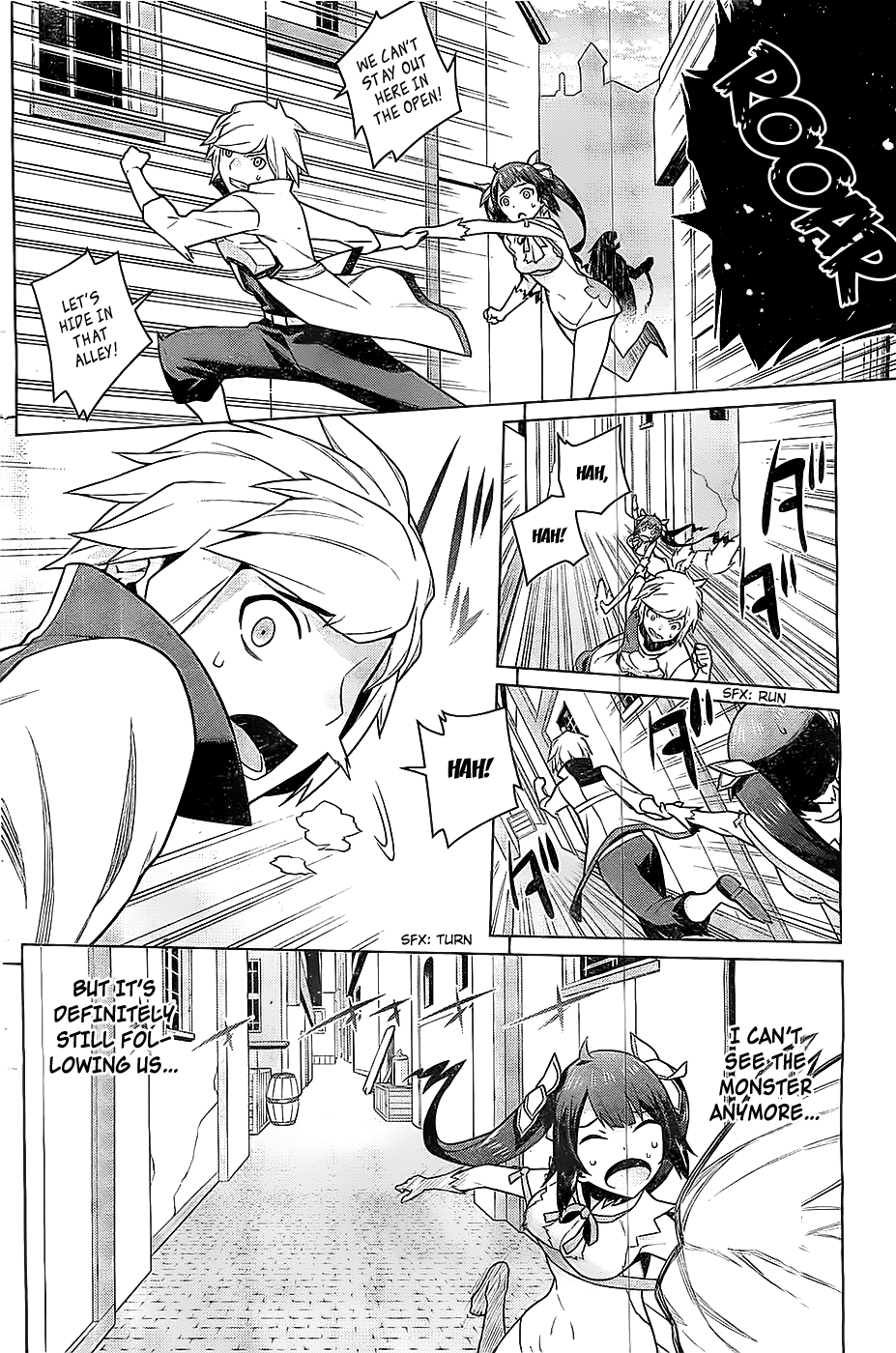 Dungeon ni Deai wo Motomeru no wa Machigatteiru Darou ka Ch.9