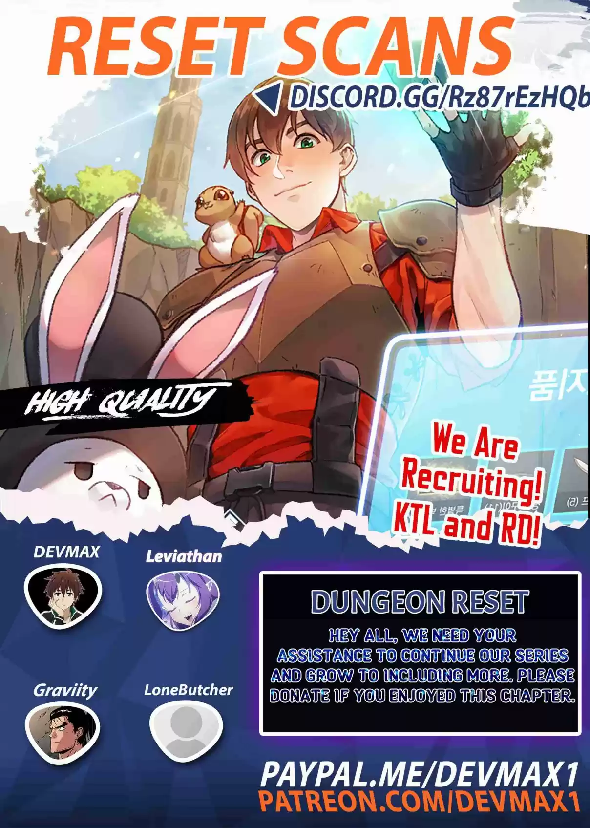 Dungeon Reset Ch. 70