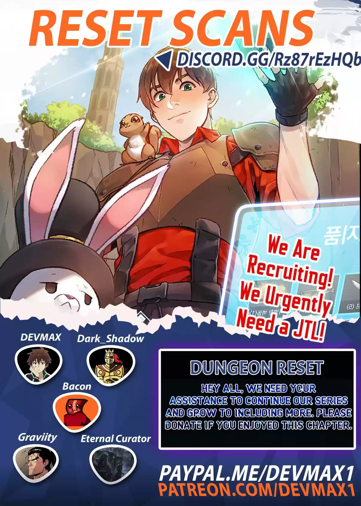 Dungeon Reset Ch. 74