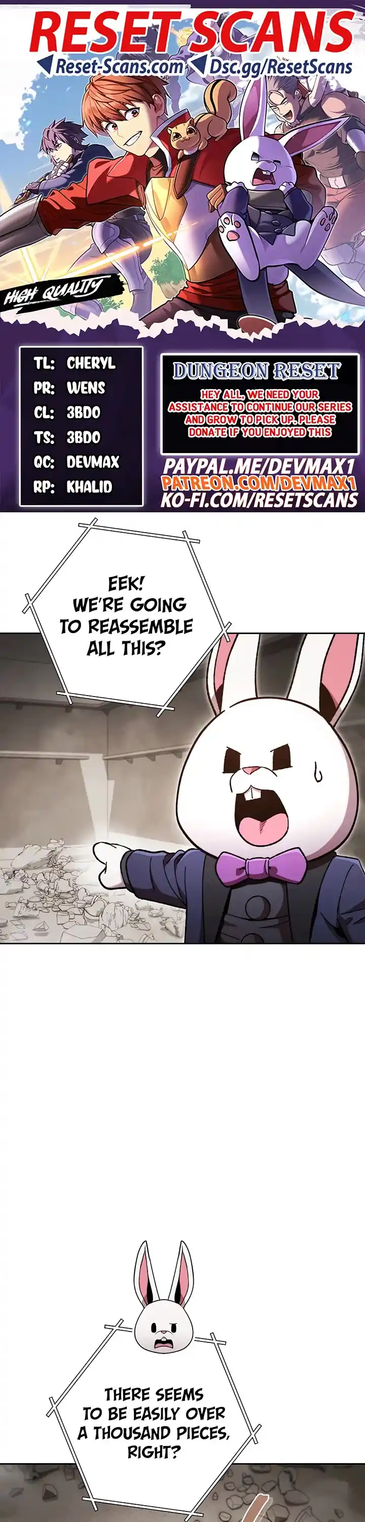 Dungeon Reset Chapter 173