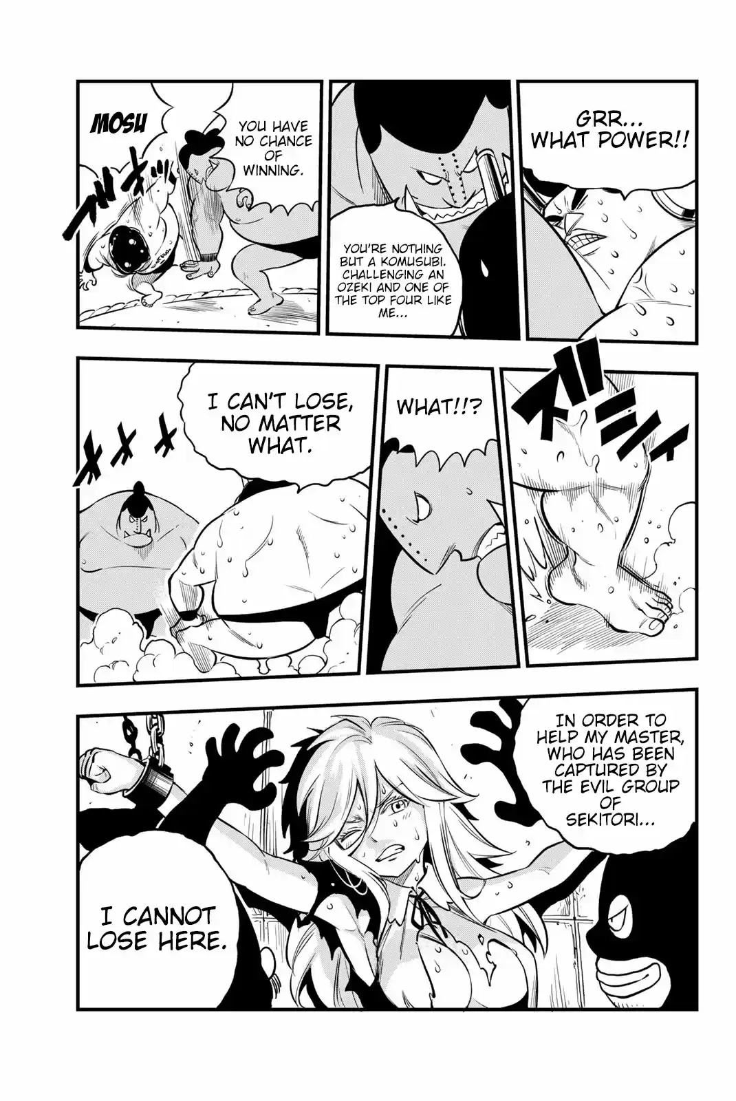 Edens Zero 122.5 Moscoy Galaxy Sumo Tournament