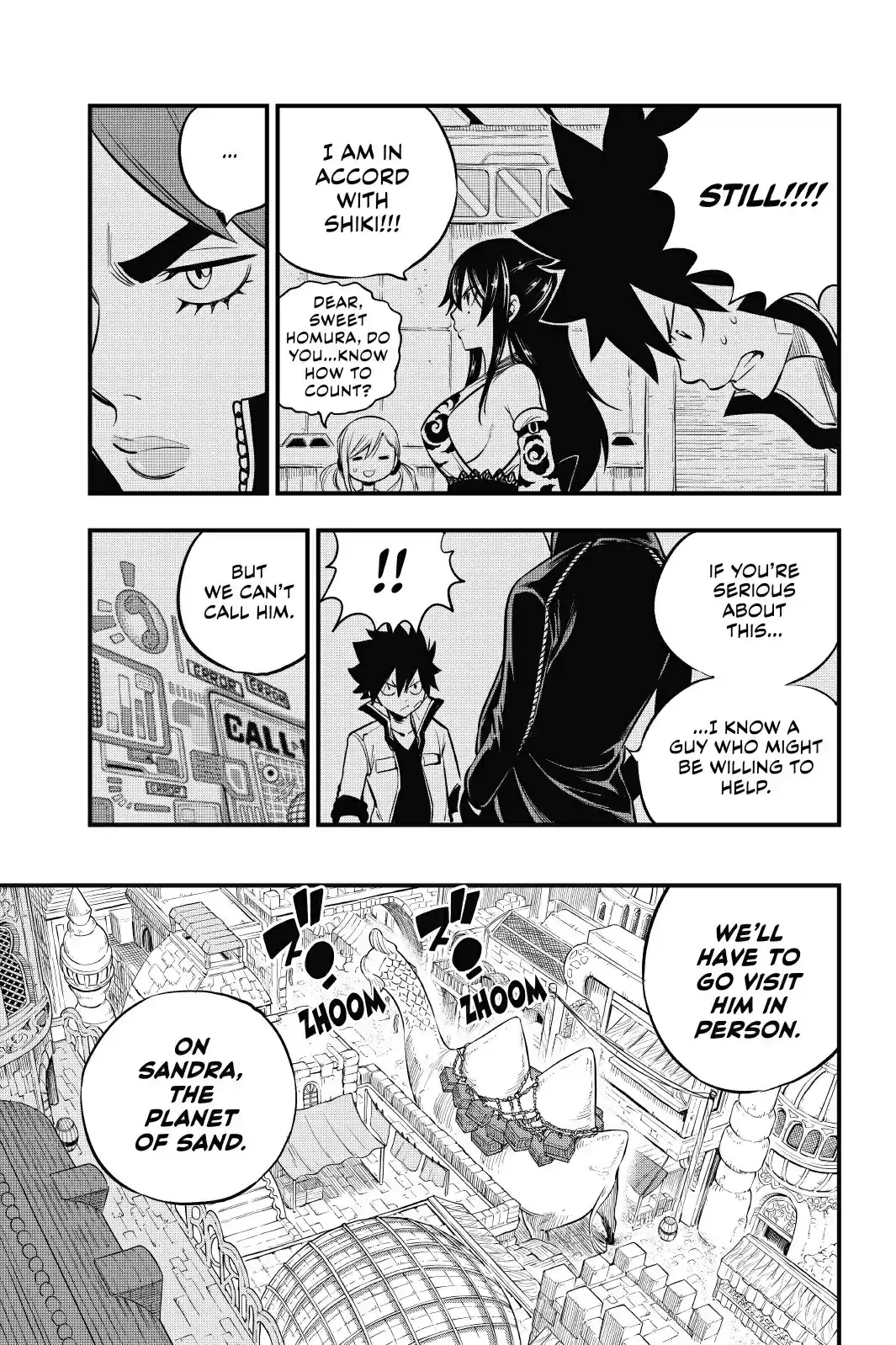 Edens Zero 135 Desert Oasis